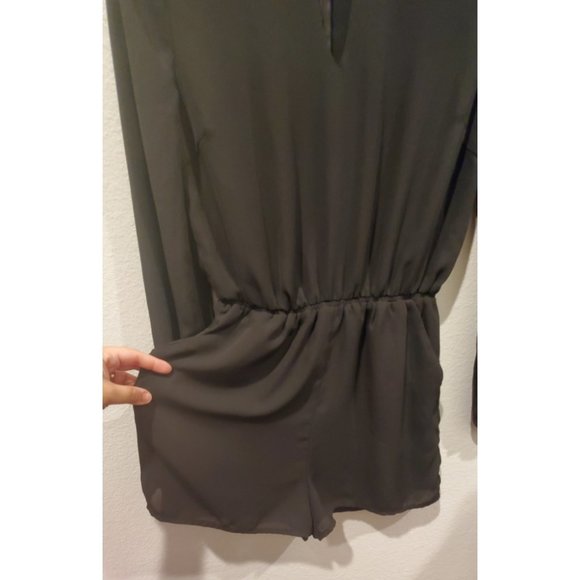 LUCCA Black Romper - Picture 6 of 9